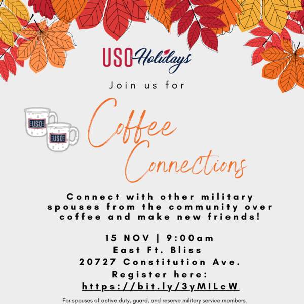 Coffee Connections • USO El Paso